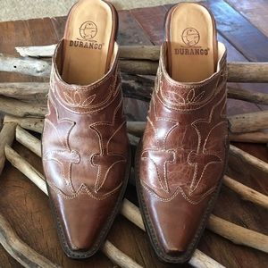 Durango Western Mules size 9.5